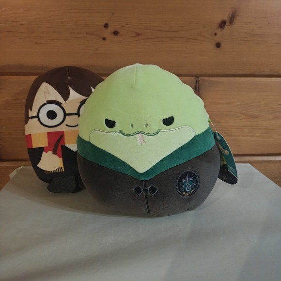 Squishmallows Other - Wizarding World Squishmallows 8" Harry Potter & Slytherin Snake in Robe